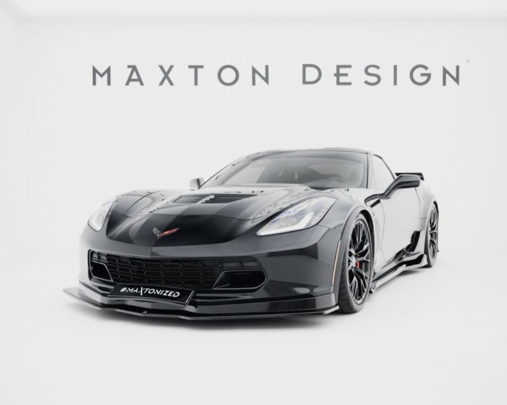 Maxton Design Splitter-Set für die Chevrolet Corvette C7 Z06 – Aggressiver Look für die Rennstrecke!