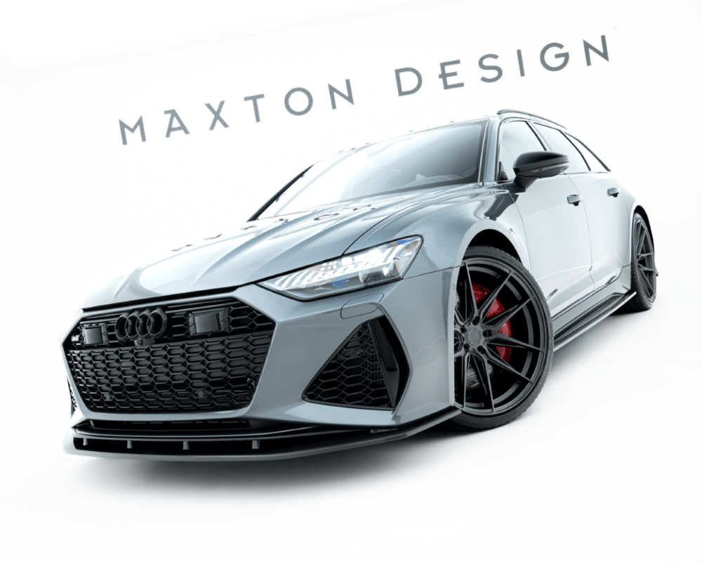 Maxton Design Carbon Splitter-Set für Audi RS6 C8