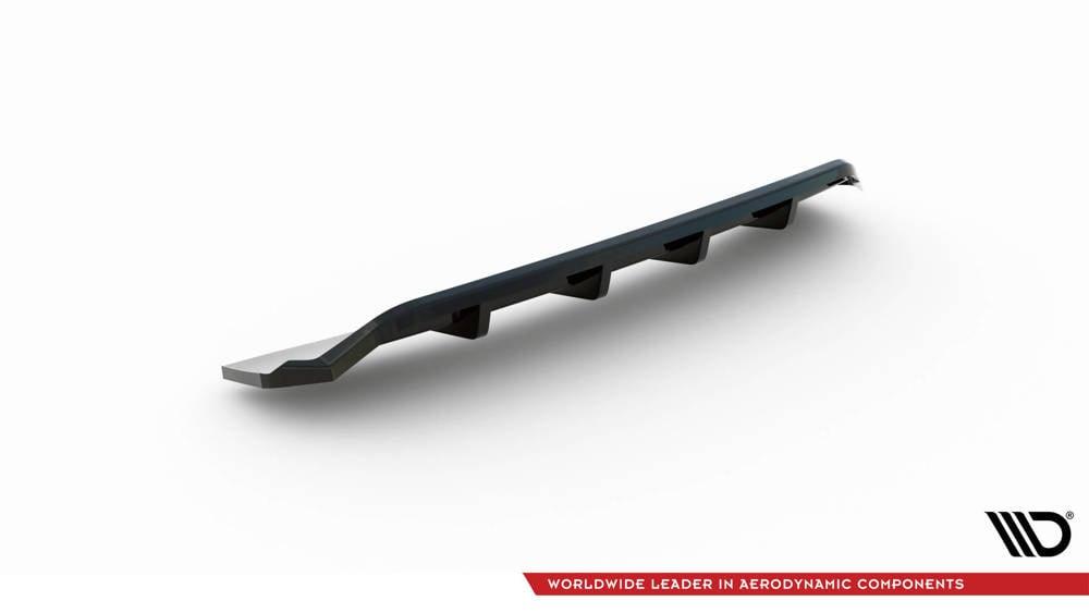 Zentraler Hinterer Splitter für Audi A4 Competition B9 von Maxton Design