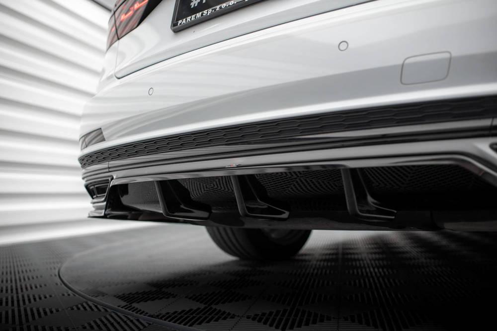 Zentraler Hinterer Splitter für Audi A8 S-Line 4N von Maxton Design