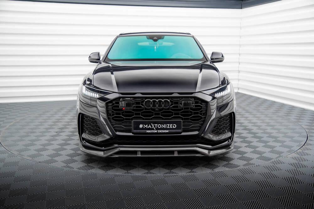 Carbon Front Lippe / Front Splitter / Frontansatz für Audi RSQ8 4M von Maxton Design