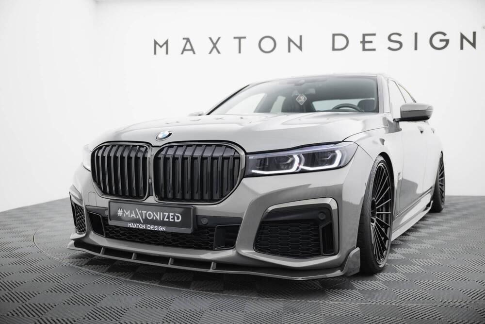 Carbon Front Lippe / Front Splitter / Frontansatz V.3 für BMW M4 G82 / G83 von Maxton Design