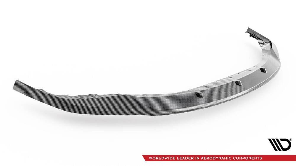 Carbon Front Lippe / Front Splitter / Frontansatz V.3 für BMW M3 G80 von Maxton Design