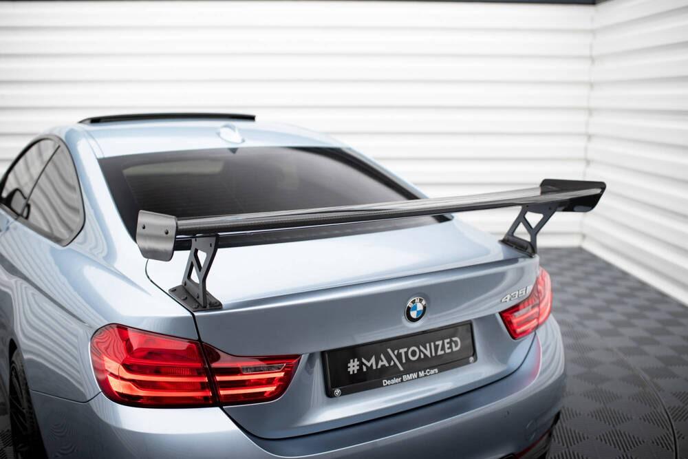 Carbon Heckspoiler mit Aufnahme Außen für BMW 4 Coupe F32 von Maxton Design