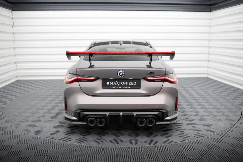 Carbon Heckspoiler mit Aufnahme Innen für BMW 4 M-Paket / M440i G22 von Maxton Design