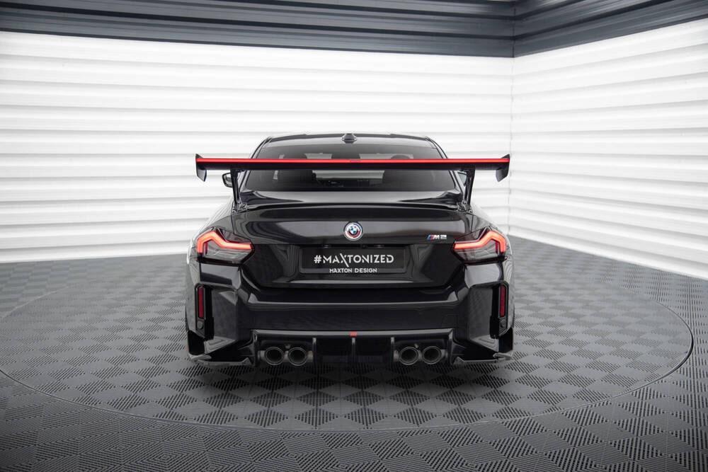 Carbon Heckspoiler mit LED Licht für BMW M2 G87 von Maxton Design