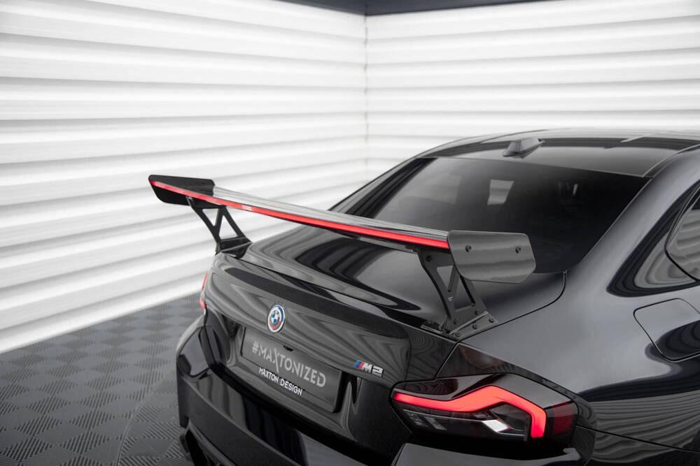 Carbon Heckspoiler mit LED Licht für BMW M2 G87 von Maxton Design