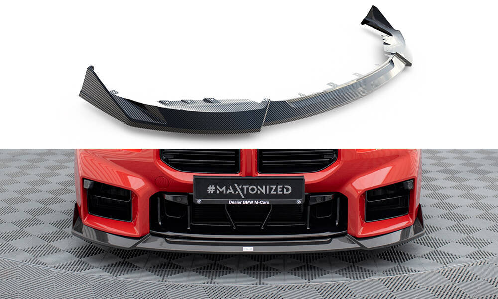 Carbon Front Lippe / Front Splitter / Frontansatz für BMW M2 G87 von Maxton Design