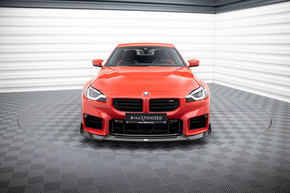 Carbon Front Lippe / Front Splitter / Frontansatz für BMW M2 G87 von Maxton Design