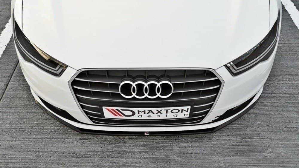 Front Diffusor / Front Splitter / Cup Schwert / Frontansatz Audi A6 Ultra C7 FL von Maxton Design