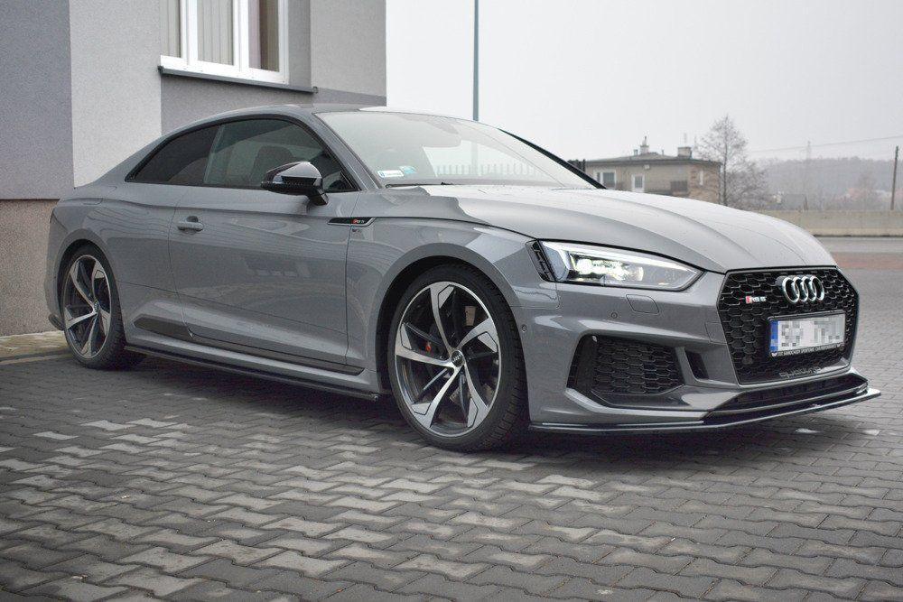 Front Splitter / Cup Schwert / Frontansatz für Audi RS5 F5 Coupe von Maxton Design