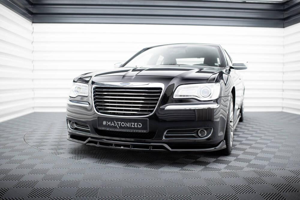 Front Lippe / Front Splitter / Frontansatz für Chrysler 300 MK2 von Maxton Design