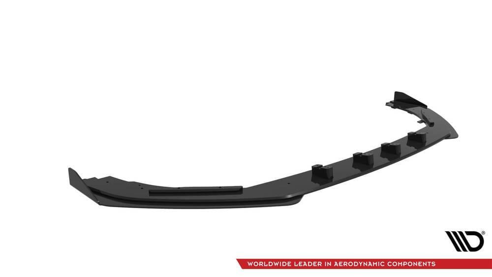 Front Lippe / Front Splitter / Frontansatz Street Pro V.1 mit Flaps für Audi RS3 8V Facelift Limousine von Maxton Design