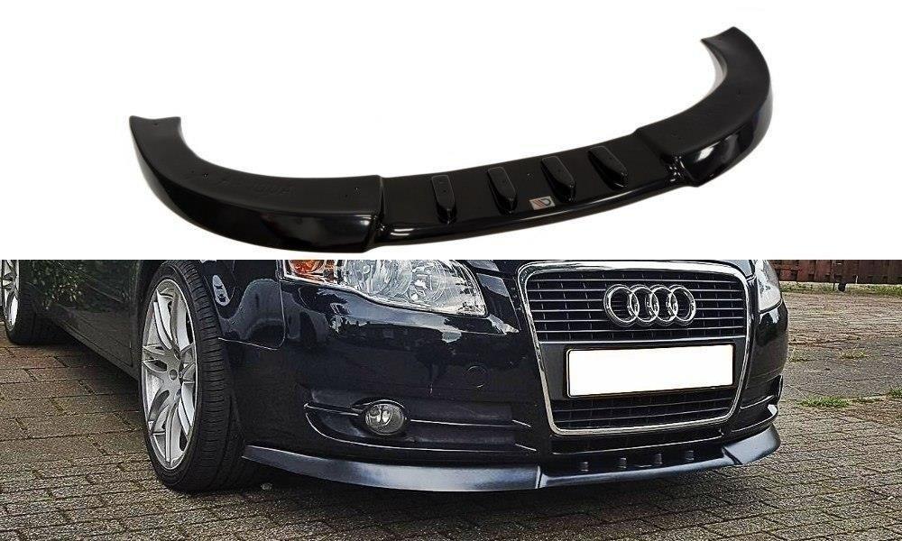 Front Lippe / Front Splitter / Frontansatz V.1 für Audi A4 B7 von Maxton Design