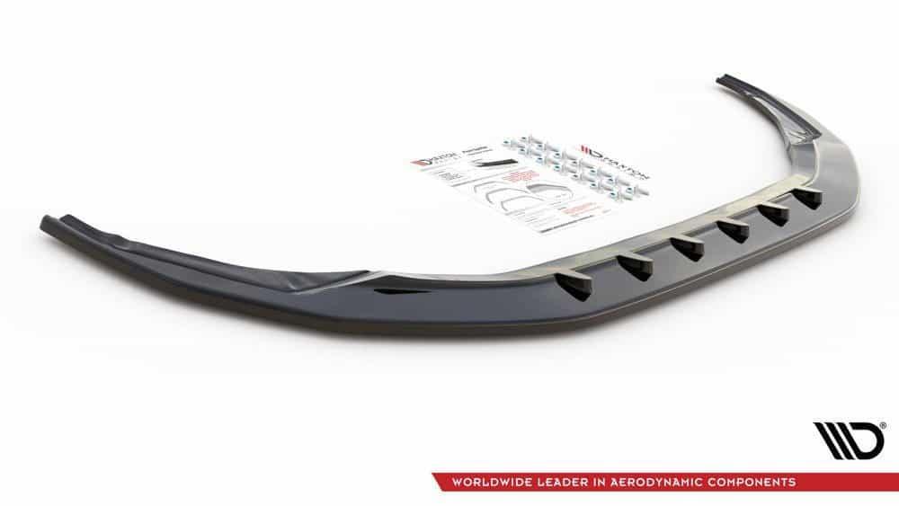 Front Diffusor / Front Splitter / Cup Schwert / Frontansatz V.1 für Audi S3 8Y von Maxton Design