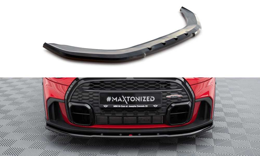 Front Lippe / Front Splitter / Frontansatz V.1 für Mini Cooper S JCW F56 Facelift von Maxton Design