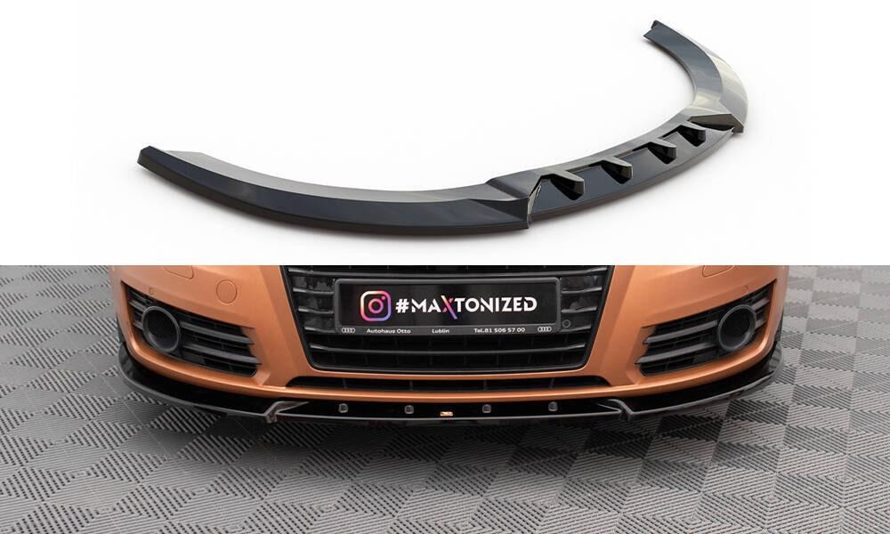 Front Lippe / Front Splitter / Frontansatz V.2 für Audi A7 C7 von Maxton Design