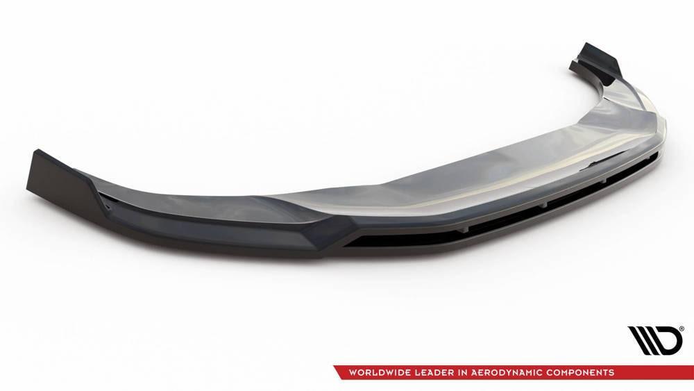 Front Lippe / Front Splitter / Frontansatz V.2 für Audi Q3 F3 S-Line von Maxton Design