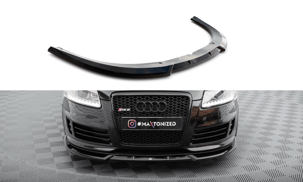 Front Lippe / Front Splitter / Frontansatz V.2 für Audi RS6 4F von Maxton Design