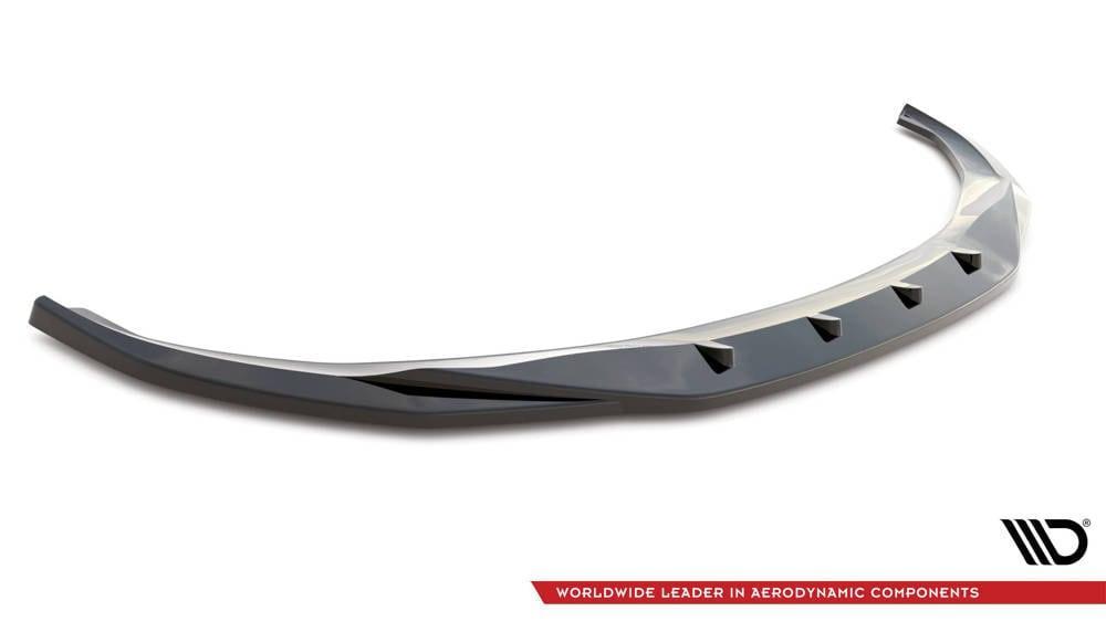 Front Lippe / Front Splitter / Frontansatz V.3 für BMW i4 M-Paket G26 von Maxton Design