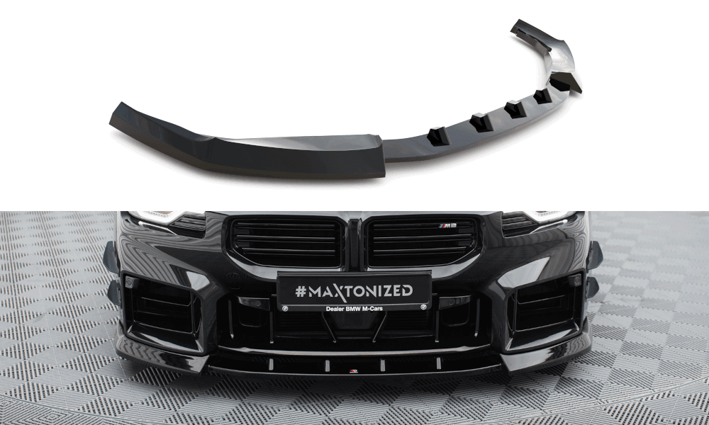 Front Lippe / Front Splitter / Frontansatz V.3 für BMW M2 G87 von Maxton Design