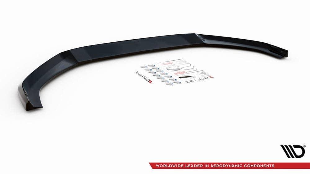 Front Diffusor / Front Splitter / Cup Schwert / Frontansatz V.4 für Audi A4 B9 S line von Maxton Design