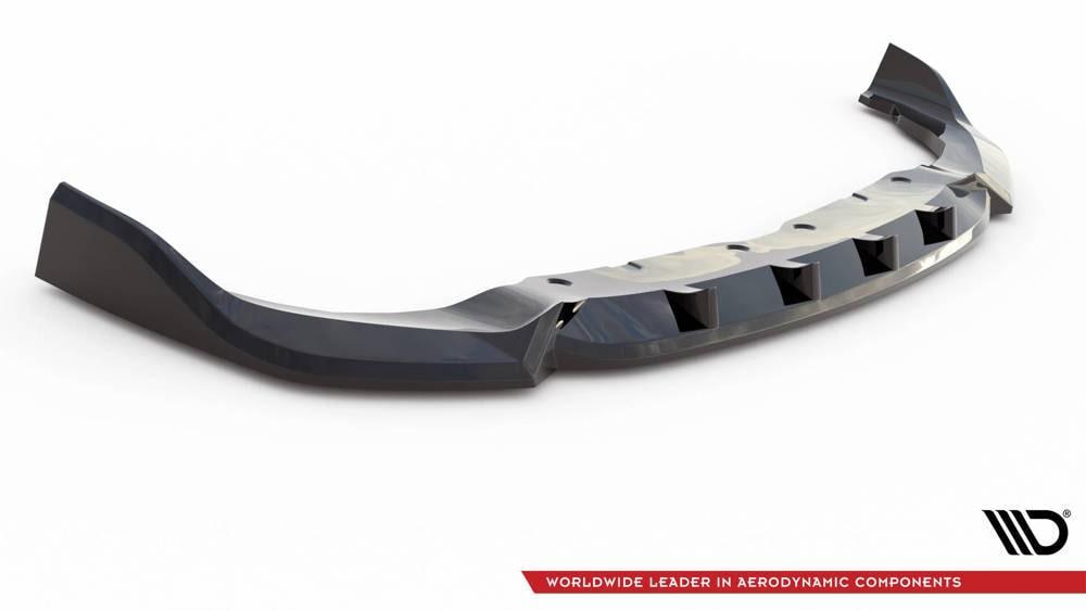 Front Lippe / Front Splitter / Frontansatz V.7 für BMW 1 F40 M-Paket / M135i von Maxton Design