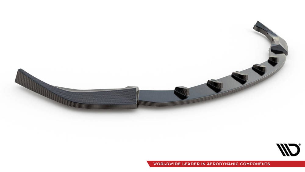 Carbon Front Lippe / Front Splitter / Frontansatz V.1 für BMW M4 G82 von Maxton Design