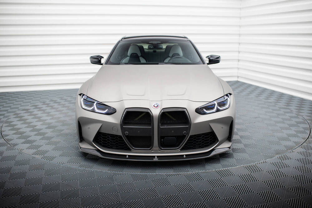 Carbon Front Lippe / Front Splitter / Frontansatz V.3 für BMW M4 G82 / G83 von Maxton Design