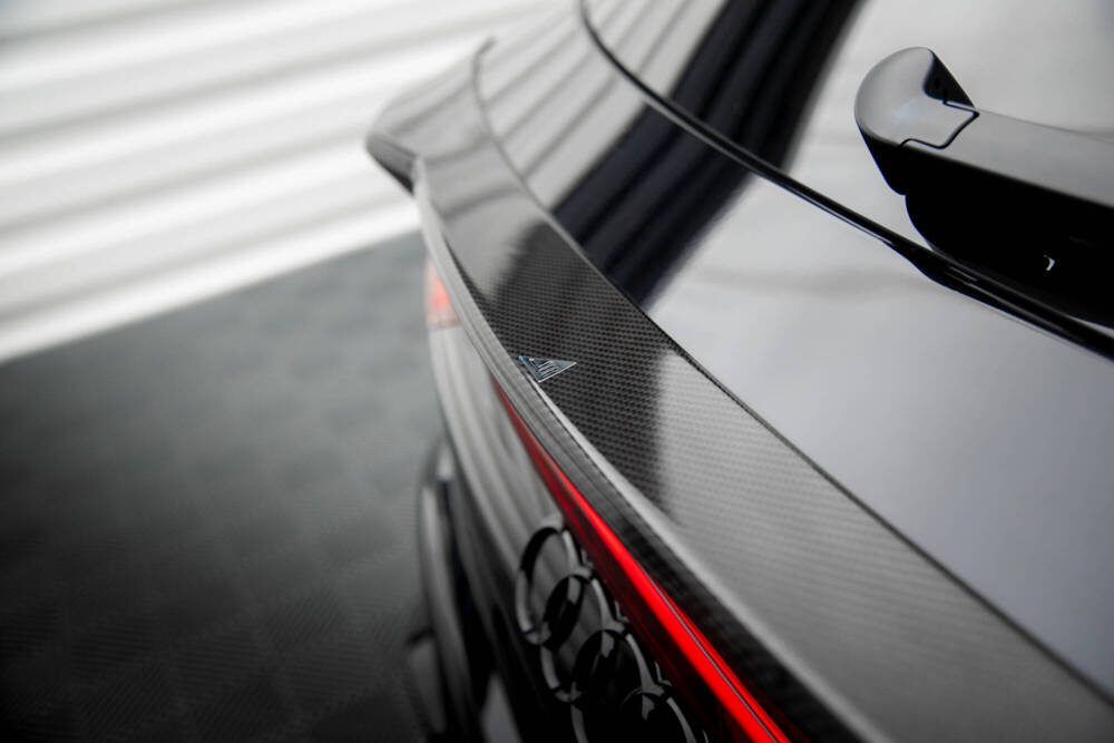 Carbon Spoiler Cap unter Heckscheibe für Audi RSQ8 4M von Maxton Design