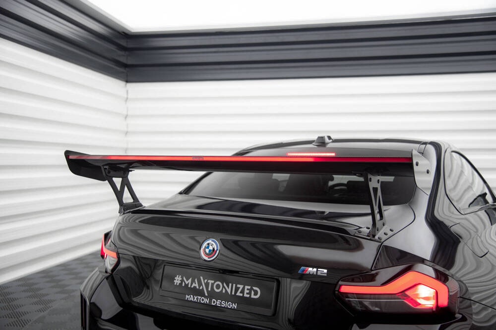 Carbon Heckspoiler mit LED Licht für BMW M2 G87 von Maxton Design