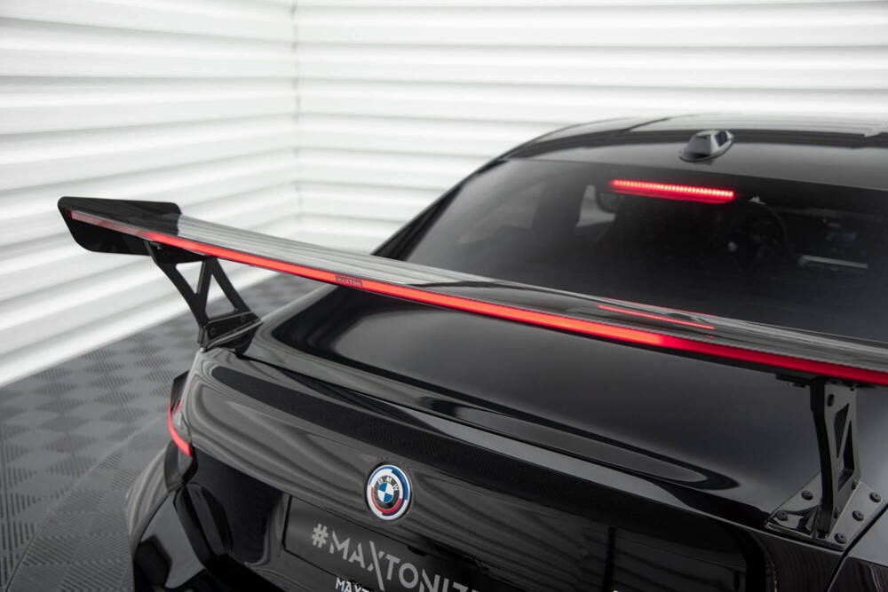 Carbon Heckspoiler mit LED Licht für BMW M2 G87 von Maxton Design