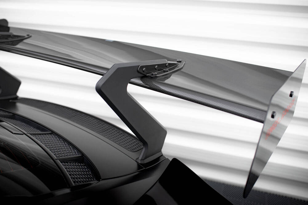 Carbon Heckspoiler mit LED Licht für Audi R8 MK2 Facelift von Maxton Design