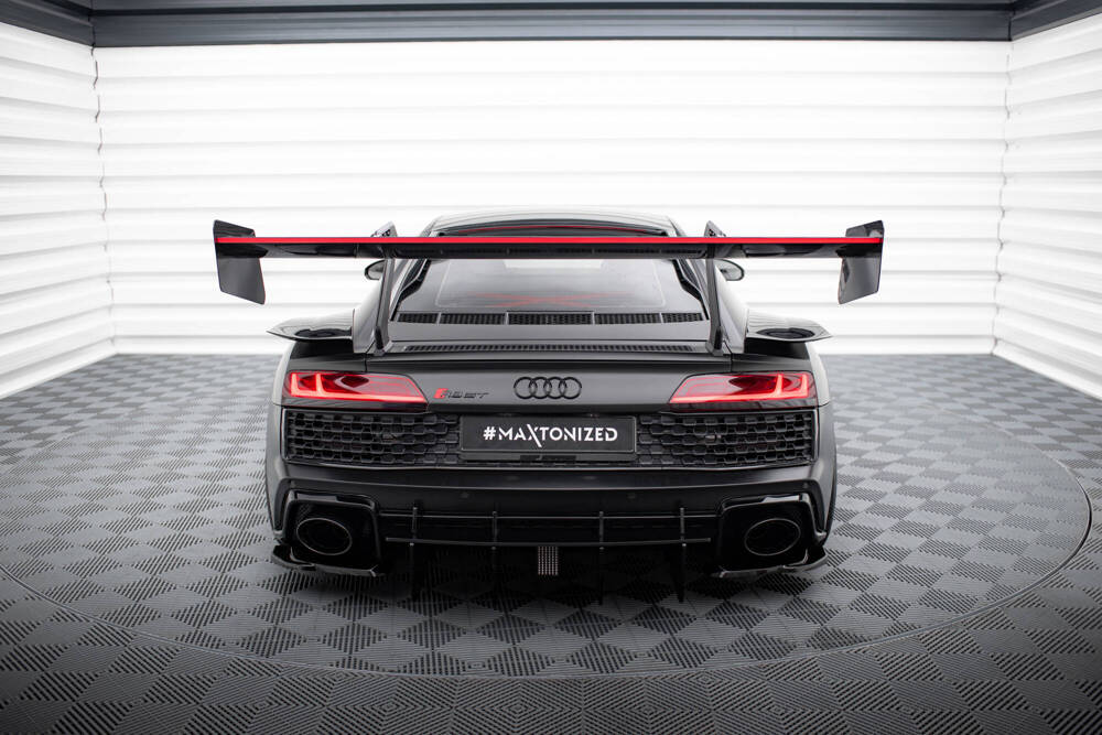 Carbon Heckspoiler mit LED Licht für Audi R8 MK2 Facelift von Maxton Design