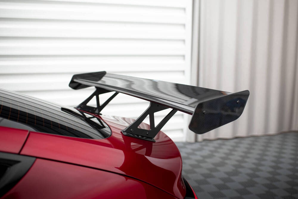 Carbon Heckspoiler mit Aufnahme Innen für Tesla Model 3 von Maxton Design