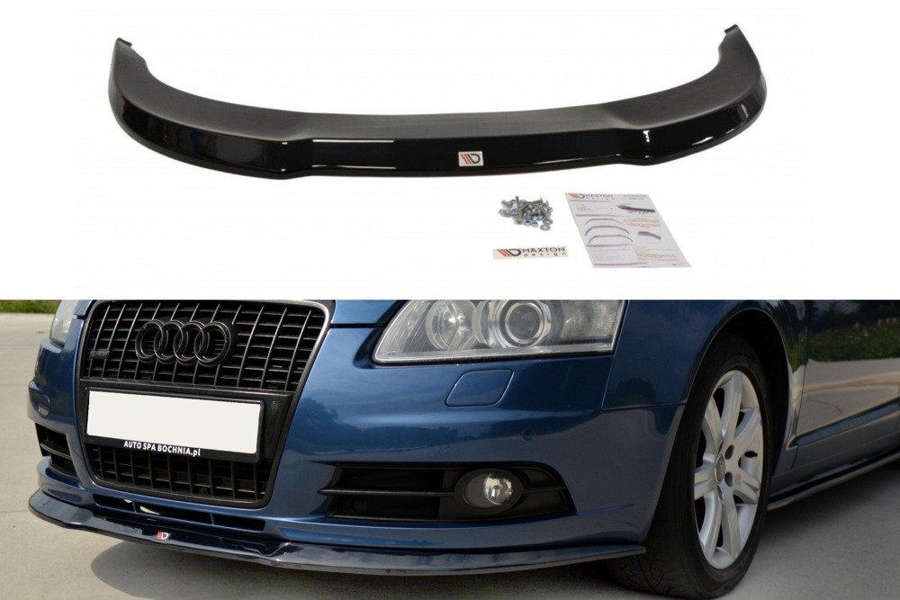 Front Lippe / Front Splitter / Frontansatz für Audi A6 S-Line 4F von Maxton Design