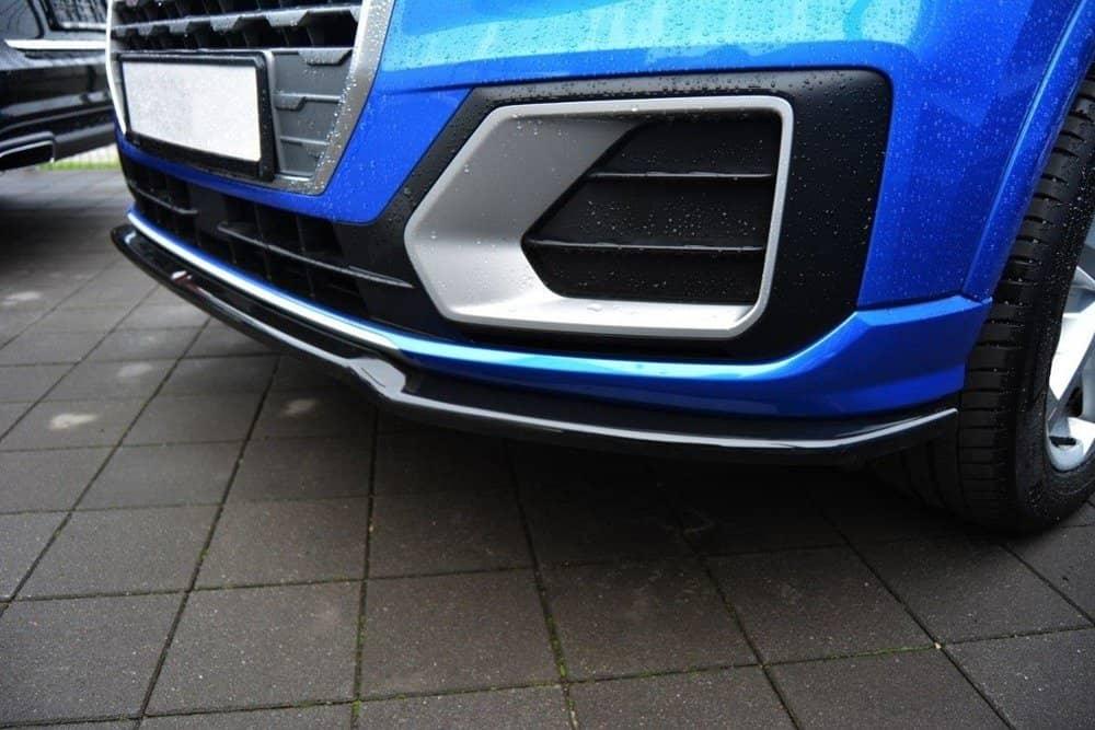 Front Splitter / Cup Schwert / Frontansatz für Audi Q2 GA von Maxton Design