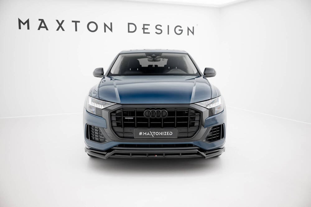 Front Lippe / Front Splitter / Frontansatz für Audi Q8 4M von Maxton Design