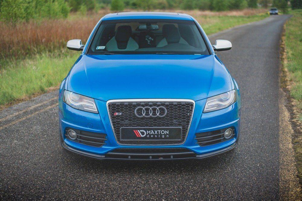 Front Splitter / Cup Schwert / Frontansatz für Audi A4 S4 S-line B8 von Maxton Design