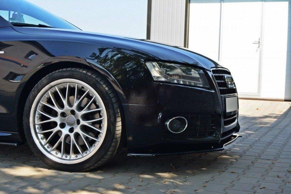 Front Splitter / Cup Schwert / Frontansatz für Audi A5 S-Line / S5 8T von Maxton Design