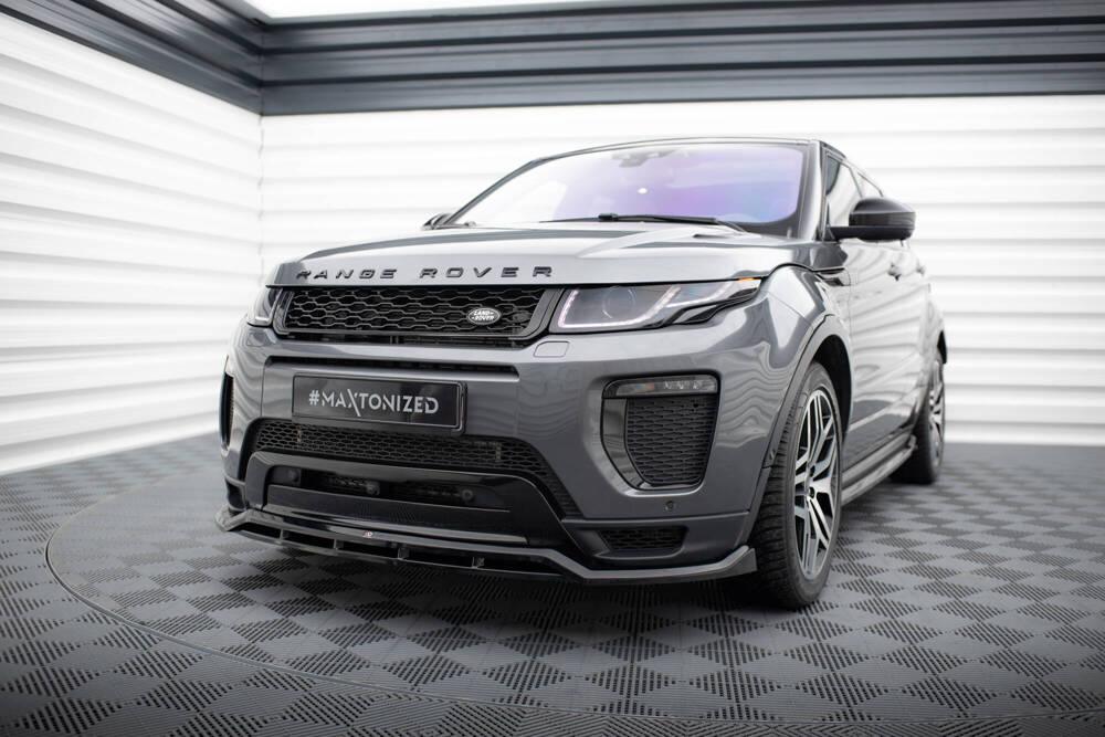 Front Lippe / Front Splitter / Frontansatz für Land Rover Range Rover Evoque L538 Facelift von Maxton Design