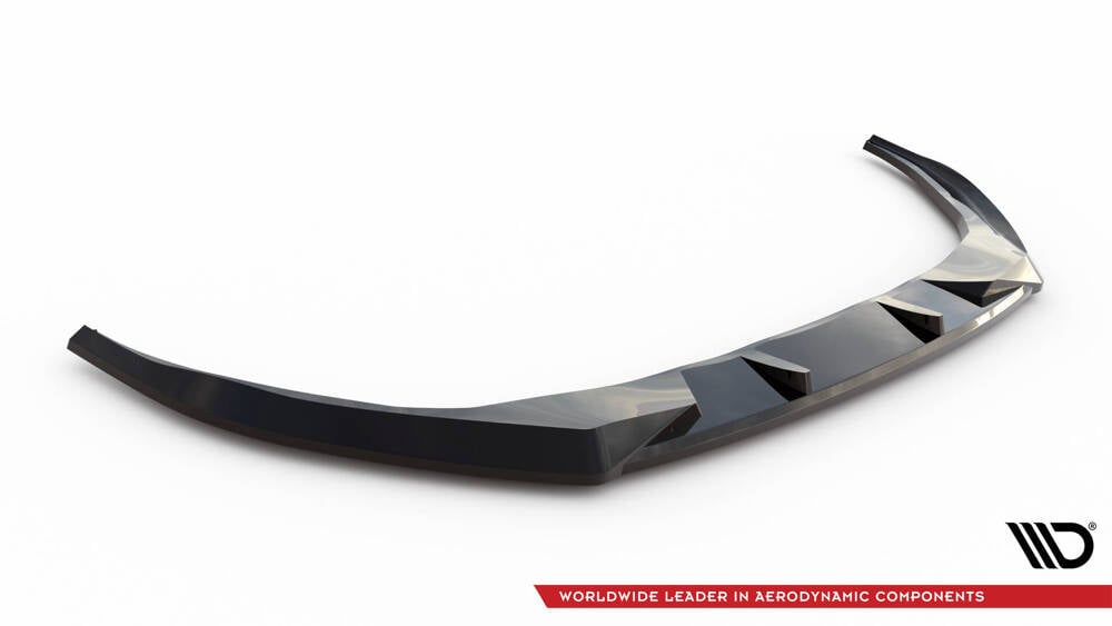 Front Lippe / Front Splitter / Frontansatz V.1 für Audi S3 Limousine 8Y Facelift von Maxton Design