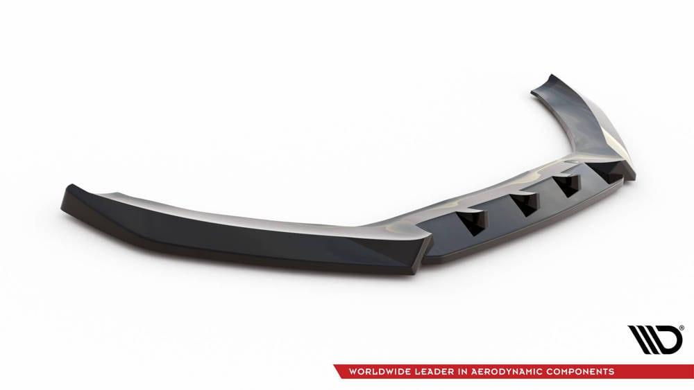 Front Lippe / Front Splitter / Frontansatz V.1 für Audi A5 8T Coupe Facelift von Maxton Design