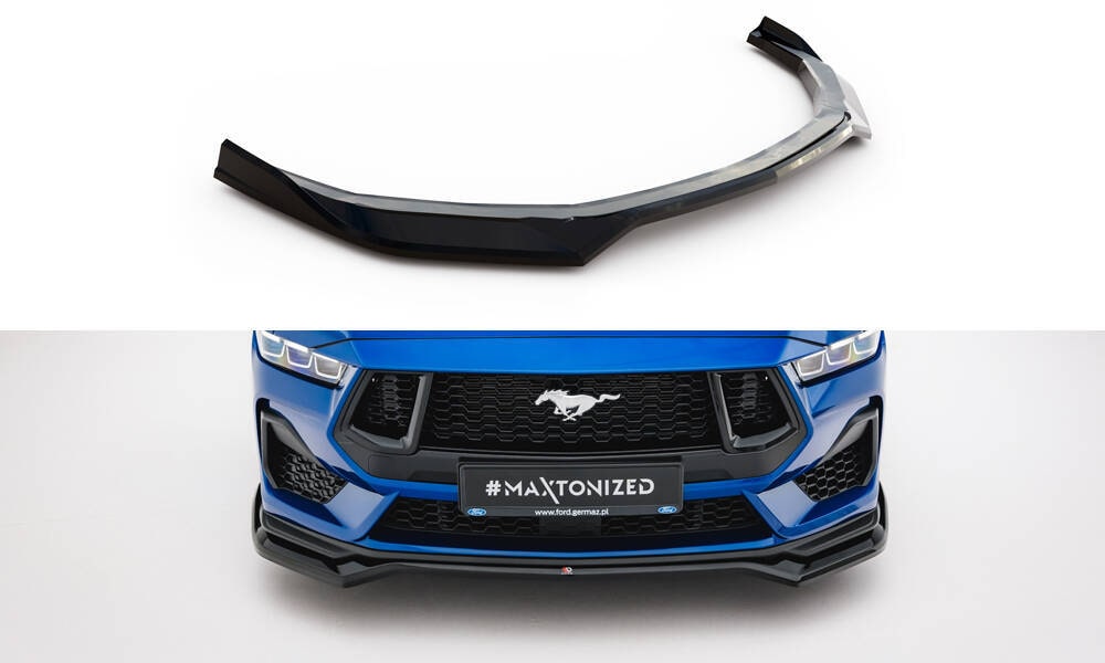 Front Lippe / Front Splitter / Frontansatz V.2 für BMW X6 M F96 Facelift von Maxton Design