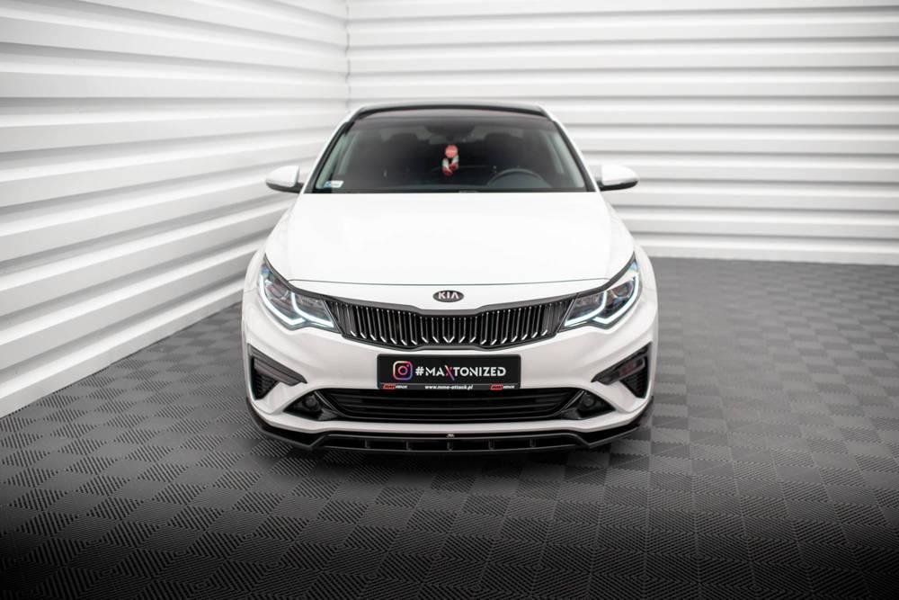 Front Lippe / Front Splitter / Frontansatz V.1 für Kia Optima MK4 Facelift von Maxton Design