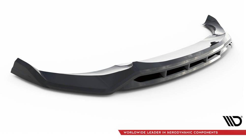 Front Lippe / Front Splitter / Frontansatz V.2 für BMW X4 G02 M-Paket von Maxton Design