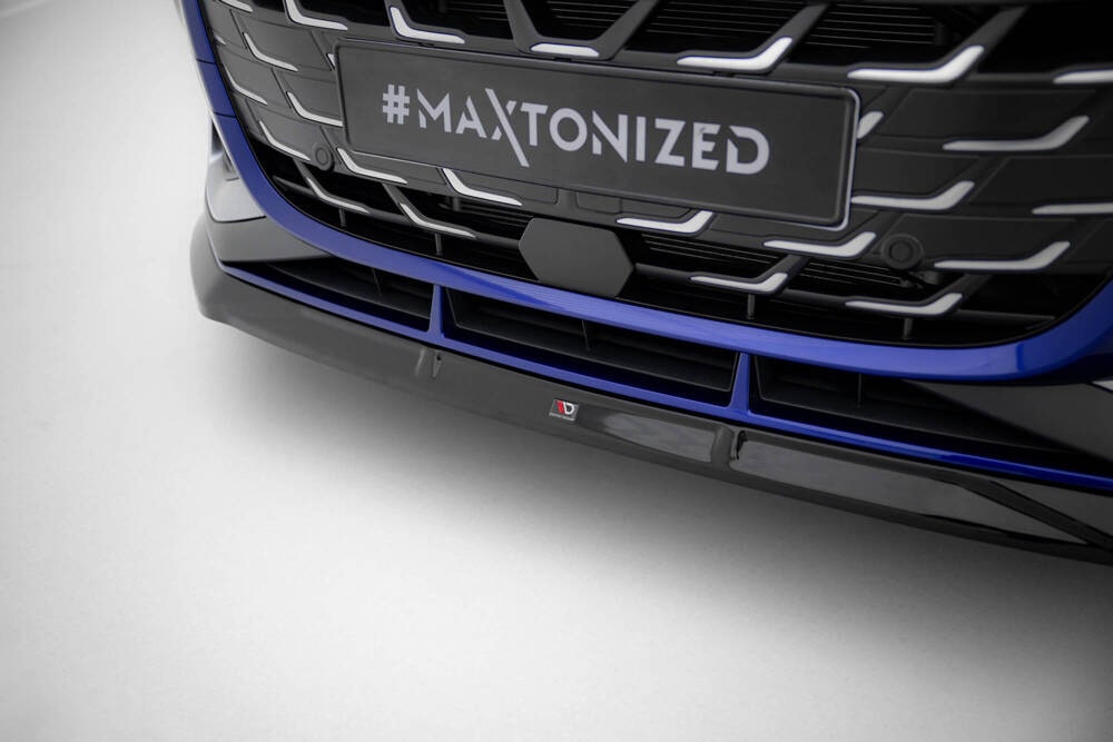 Front Lippe / Front Splitter / Frontansatz V.2 für Audi A3 S-Line Limousine 8Y Facelift von Maxton Design