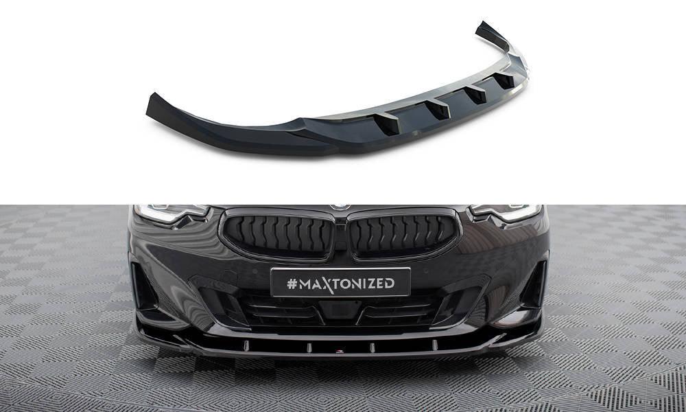 Front Lippe / Front Splitter / Frontansatz V.3 für BMW 2 Coupe G42 von Maxton Design