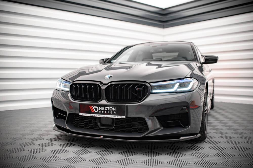 Front Splitter / Cup Schwert / Frontansatz V.3 für BMW M5 F90 Facelift von Maxton Design