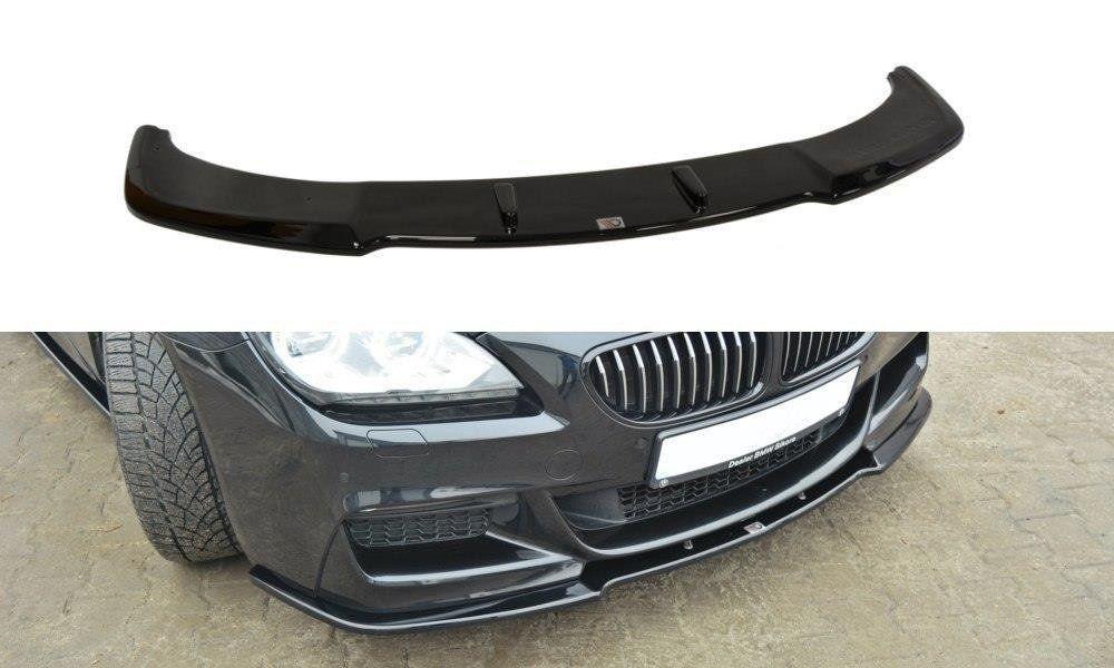 Front Splitter / Cup Schwert / Frontansatz für BMW 6 Gran Coupé M-Paket von Maxton Design